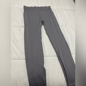 Gray workout pants